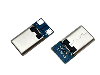 TYPE-C-12PIN-公座10K-56K-电阻两个焊盘